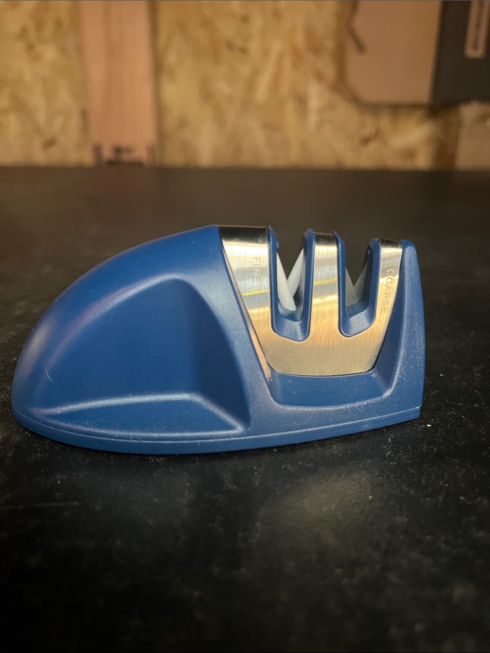 Blue Compact Two-Stage Knife Sharpener